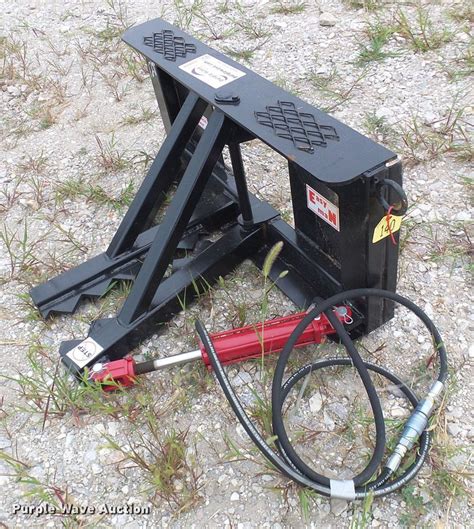 post puller for skid steer|easy man tree puller.